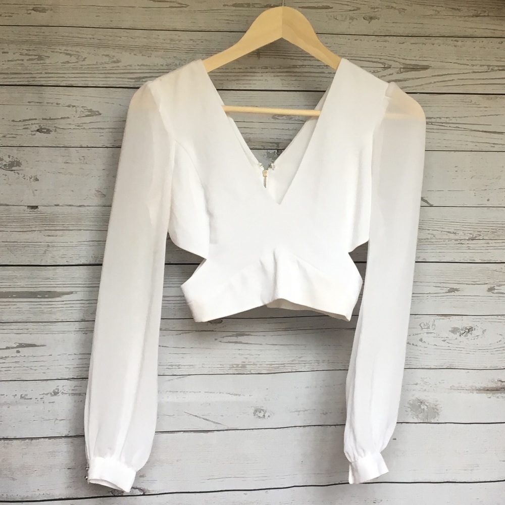 NWT Bebe crop top